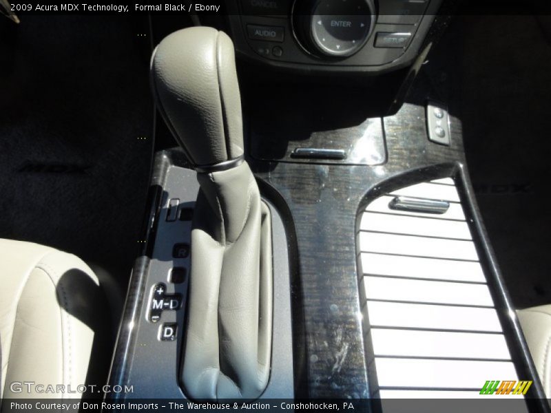 Formal Black / Ebony 2009 Acura MDX Technology