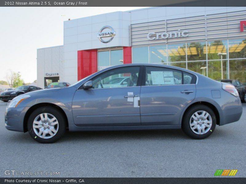 Ocean Gray / Frost 2012 Nissan Altima 2.5 S