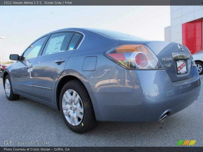 Ocean Gray / Frost 2012 Nissan Altima 2.5 S