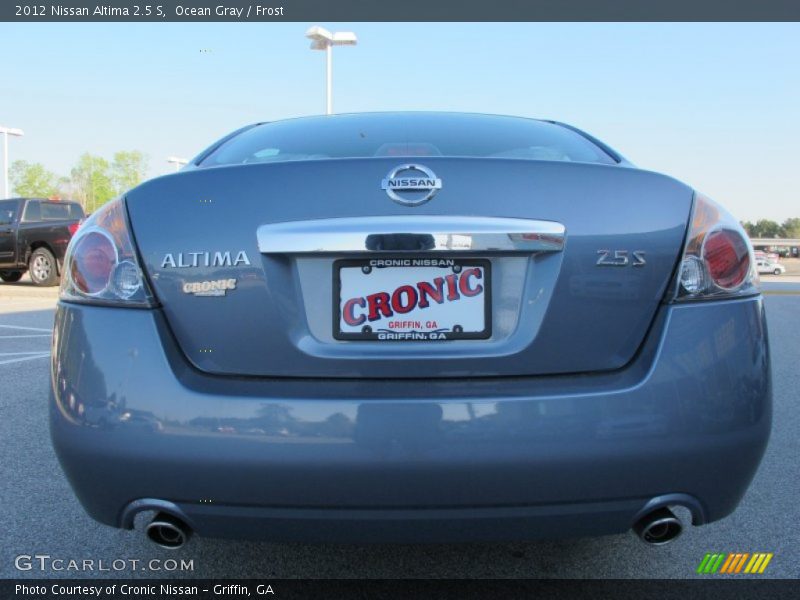 Ocean Gray / Frost 2012 Nissan Altima 2.5 S
