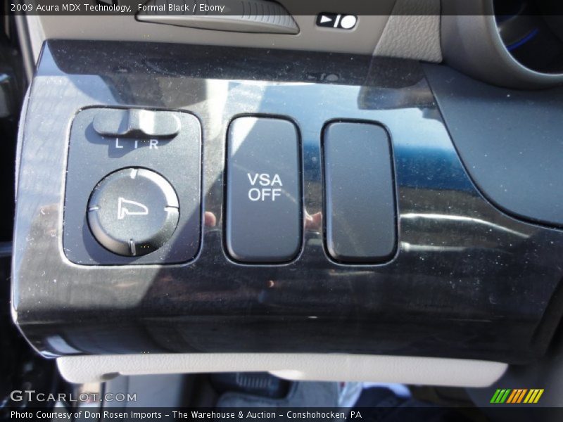 Formal Black / Ebony 2009 Acura MDX Technology