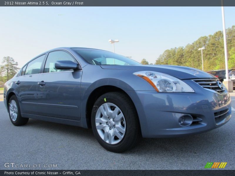 Ocean Gray / Frost 2012 Nissan Altima 2.5 S