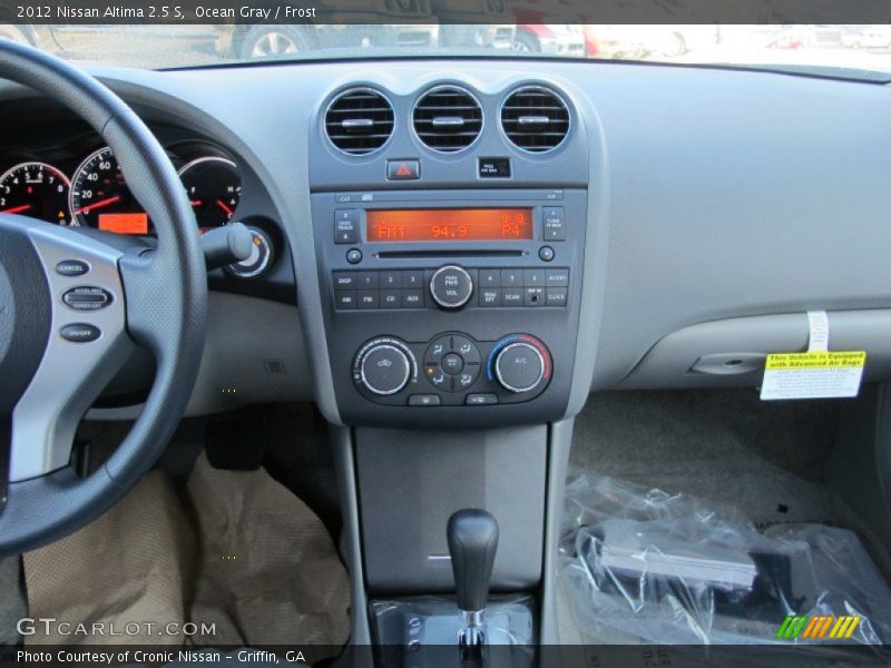 Ocean Gray / Frost 2012 Nissan Altima 2.5 S