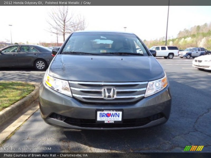 Polished Metal Metallic / Gray 2012 Honda Odyssey EX