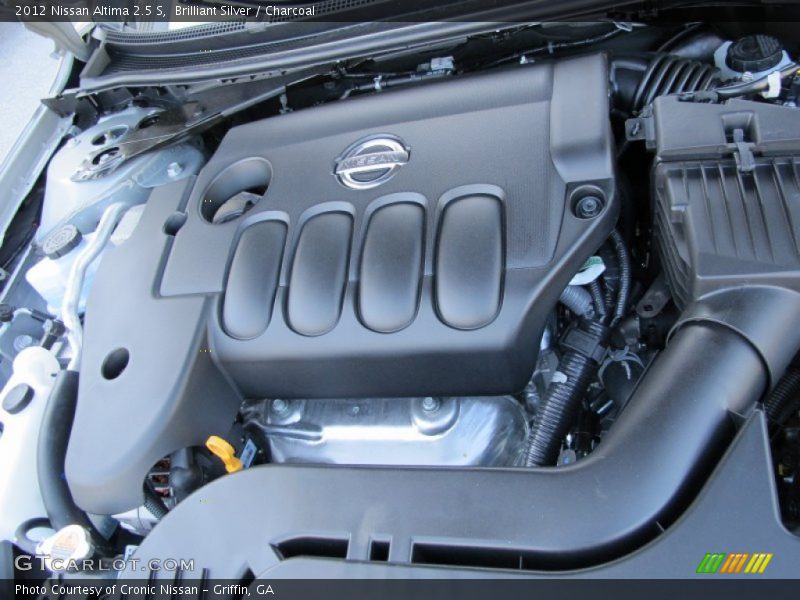 Brilliant Silver / Charcoal 2012 Nissan Altima 2.5 S