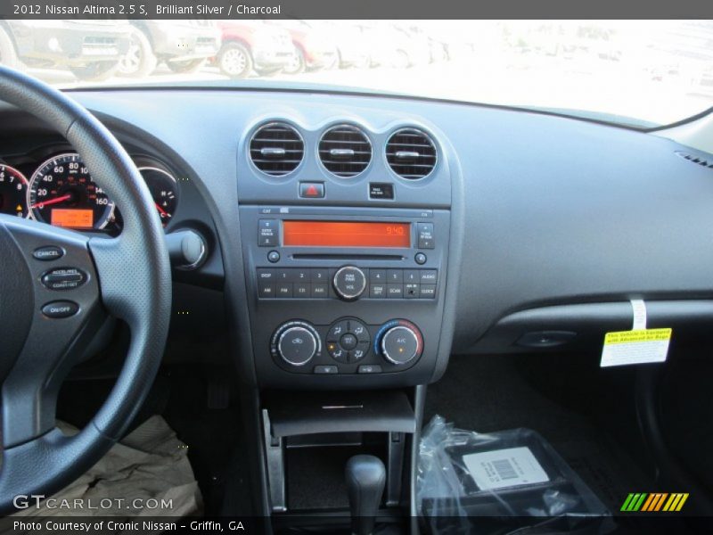 Brilliant Silver / Charcoal 2012 Nissan Altima 2.5 S