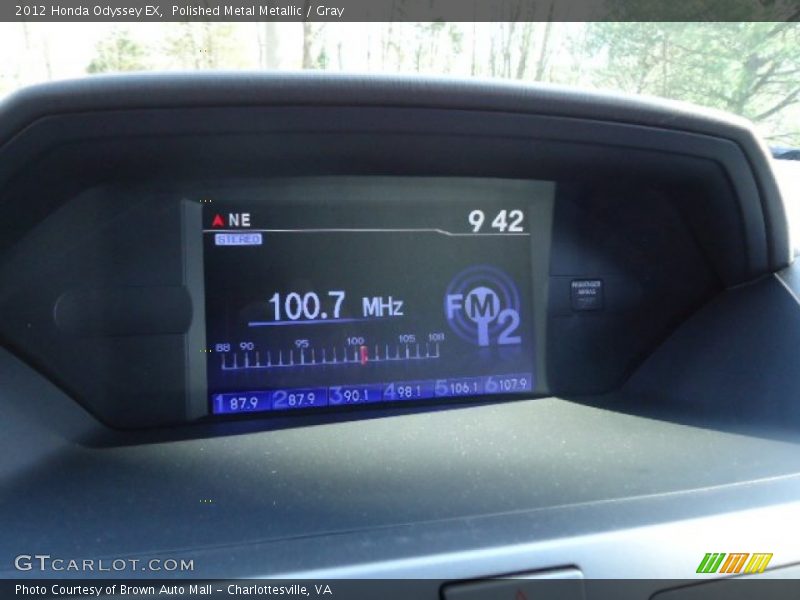 Polished Metal Metallic / Gray 2012 Honda Odyssey EX