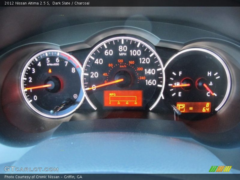 Dark Slate / Charcoal 2012 Nissan Altima 2.5 S