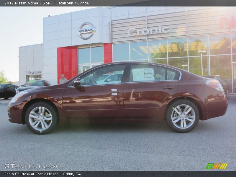 Tuscan Sun / Blonde 2012 Nissan Altima 3.5 SR