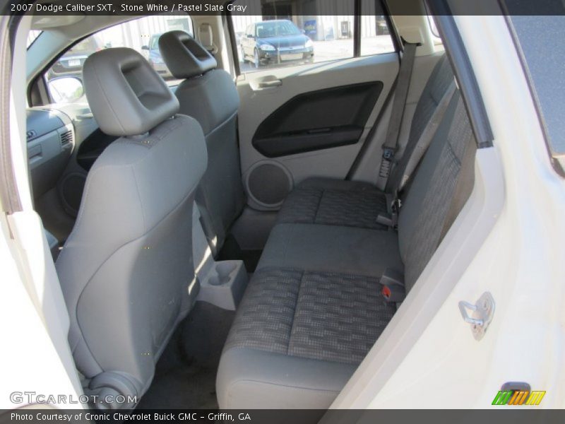 Stone White / Pastel Slate Gray 2007 Dodge Caliber SXT