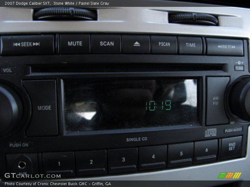 Stone White / Pastel Slate Gray 2007 Dodge Caliber SXT