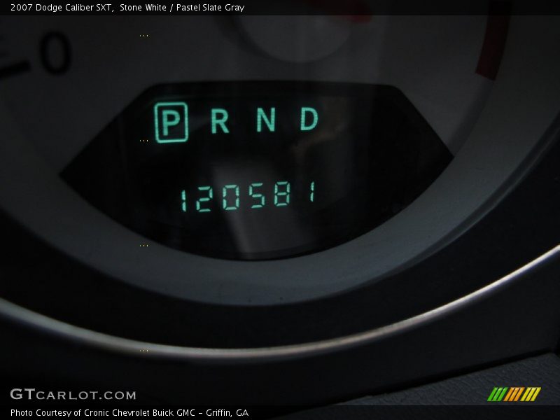 Stone White / Pastel Slate Gray 2007 Dodge Caliber SXT