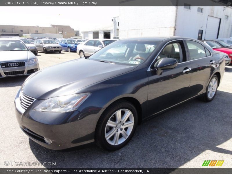 Smokey Granite Mica / Light Gray 2007 Lexus ES 350