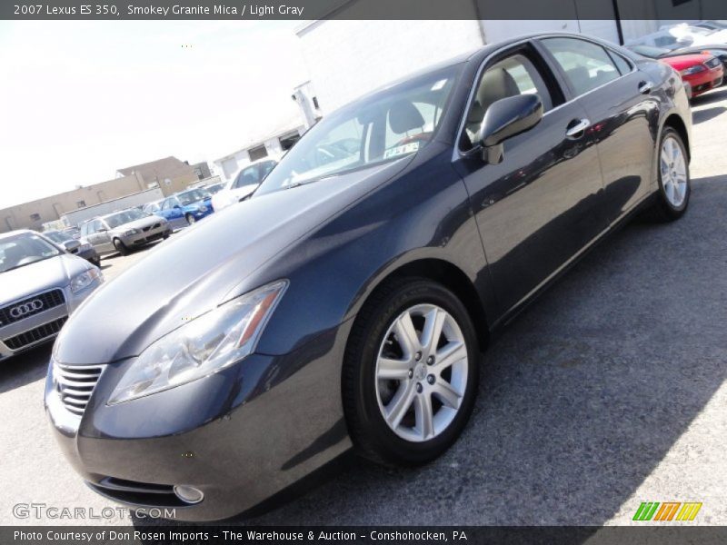 Smokey Granite Mica / Light Gray 2007 Lexus ES 350