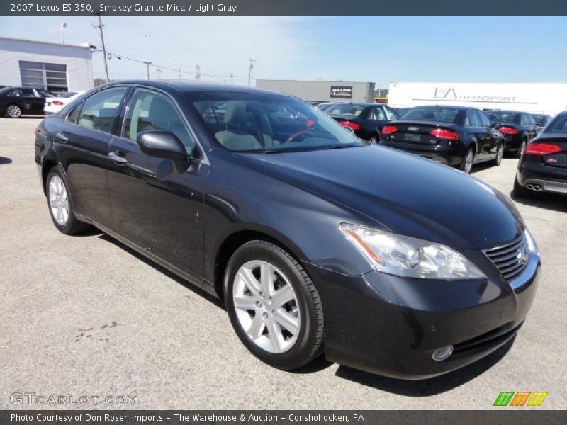 Smokey Granite Mica / Light Gray 2007 Lexus ES 350