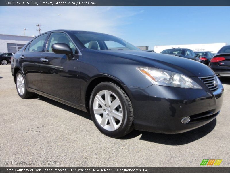 Smokey Granite Mica / Light Gray 2007 Lexus ES 350