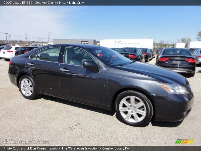 Smokey Granite Mica / Light Gray 2007 Lexus ES 350