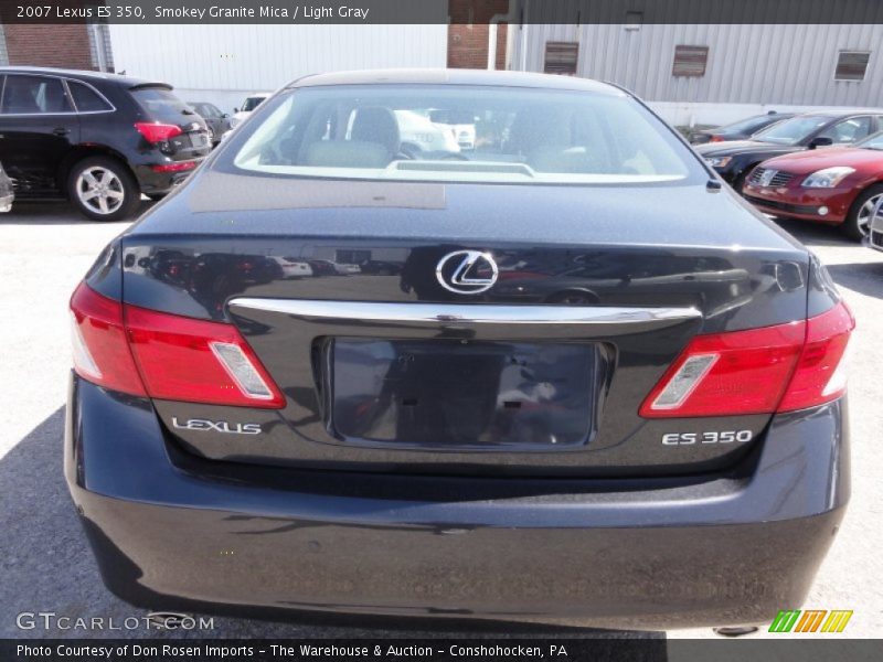 Smokey Granite Mica / Light Gray 2007 Lexus ES 350