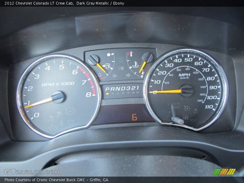  2012 Colorado LT Crew Cab LT Crew Cab Gauges