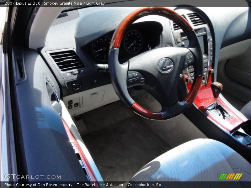 Smokey Granite Mica / Light Gray 2007 Lexus ES 350