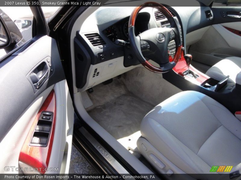 Smokey Granite Mica / Light Gray 2007 Lexus ES 350