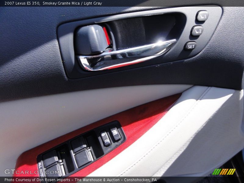 Smokey Granite Mica / Light Gray 2007 Lexus ES 350