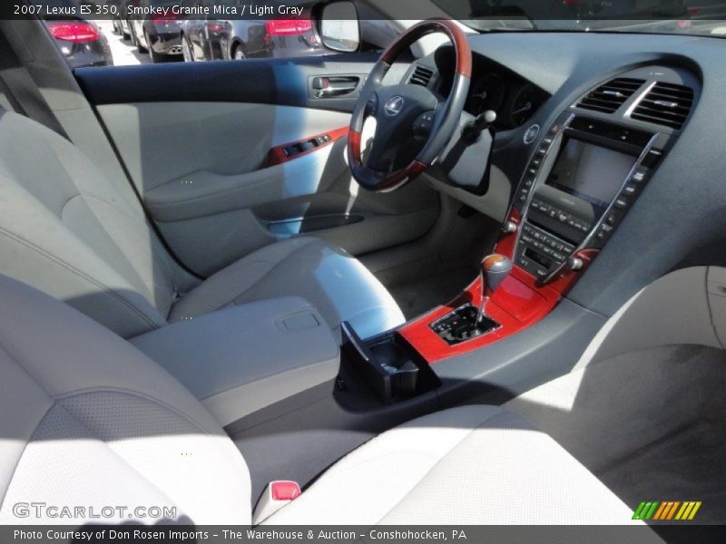 Smokey Granite Mica / Light Gray 2007 Lexus ES 350