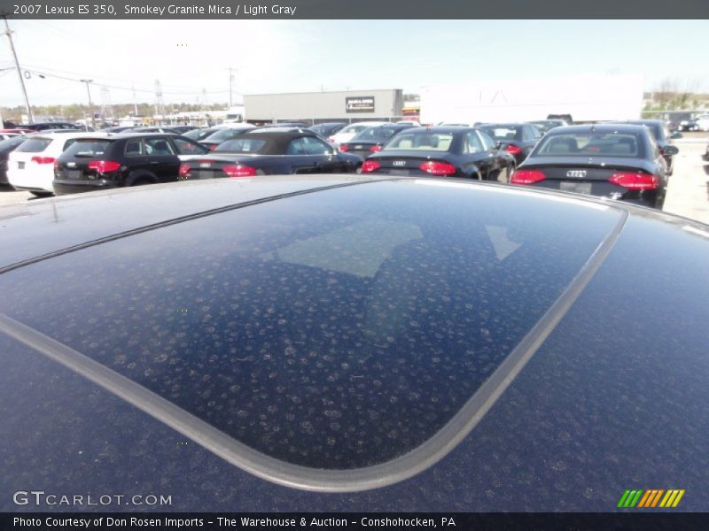 Smokey Granite Mica / Light Gray 2007 Lexus ES 350