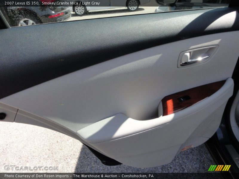 Smokey Granite Mica / Light Gray 2007 Lexus ES 350