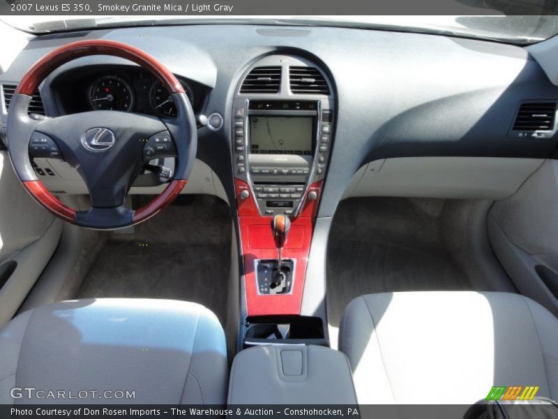 Smokey Granite Mica / Light Gray 2007 Lexus ES 350