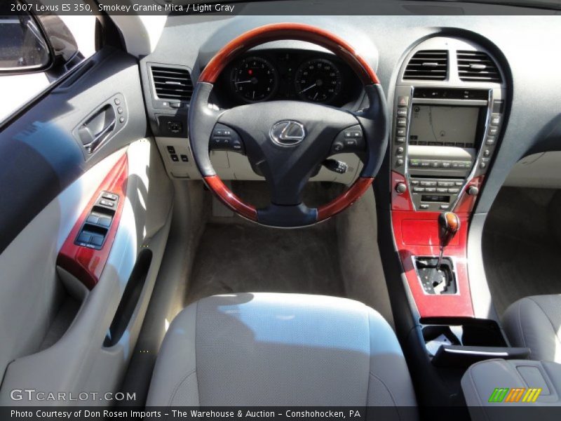 Smokey Granite Mica / Light Gray 2007 Lexus ES 350