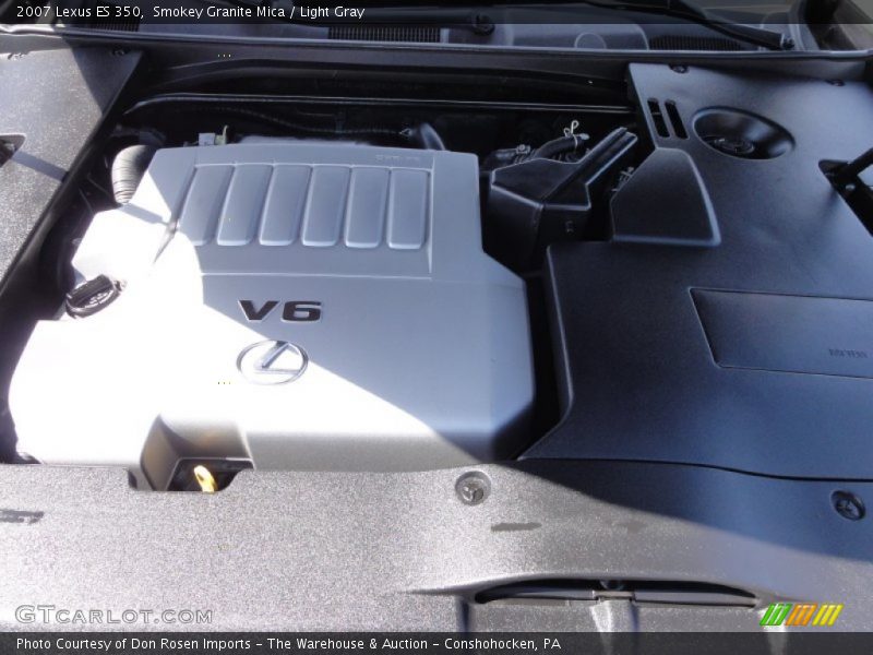 Smokey Granite Mica / Light Gray 2007 Lexus ES 350