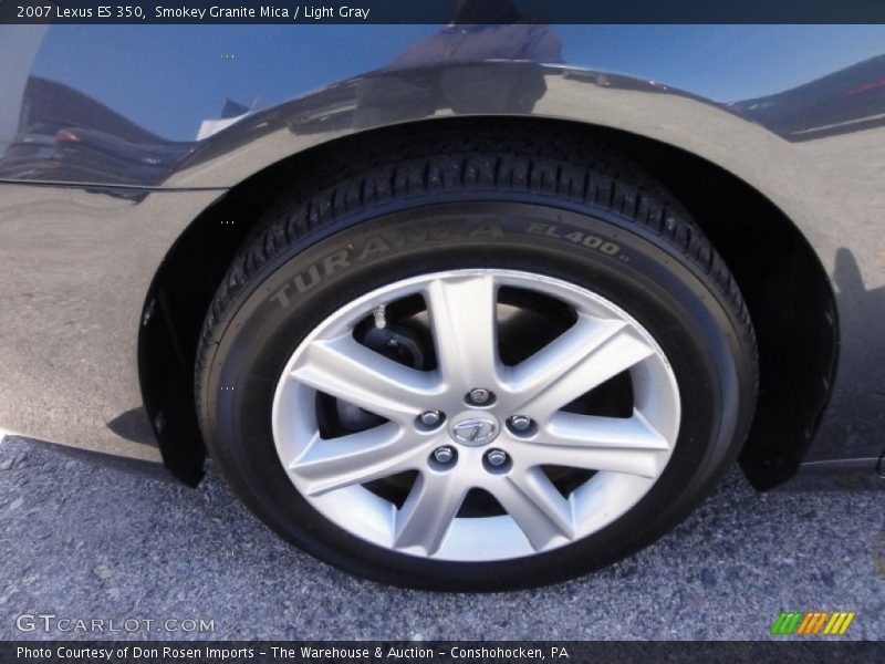 Smokey Granite Mica / Light Gray 2007 Lexus ES 350