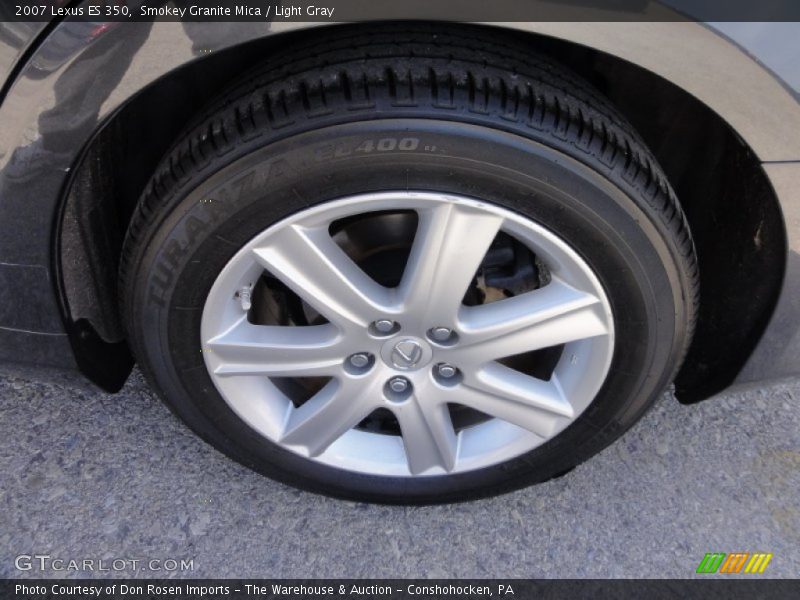 Smokey Granite Mica / Light Gray 2007 Lexus ES 350