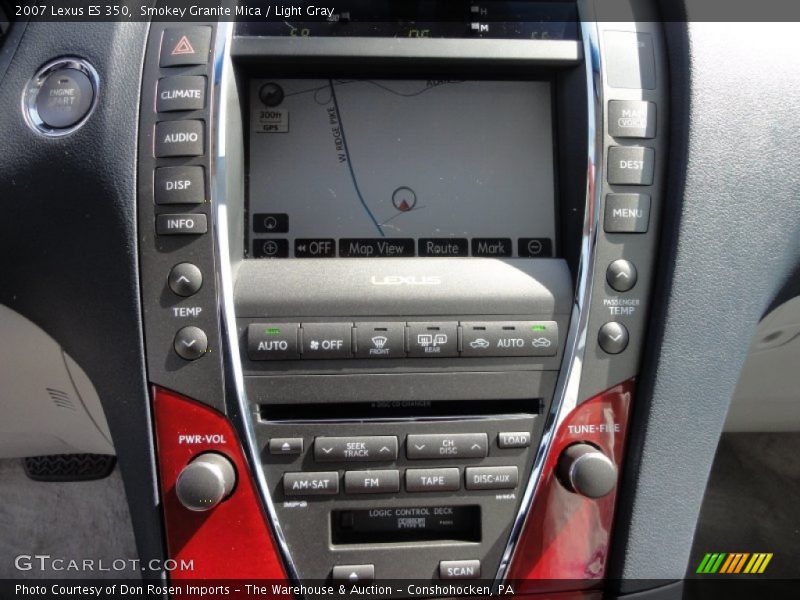 Smokey Granite Mica / Light Gray 2007 Lexus ES 350