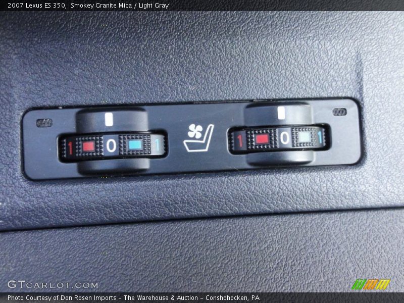 Smokey Granite Mica / Light Gray 2007 Lexus ES 350