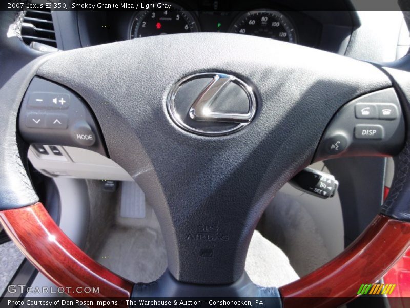Smokey Granite Mica / Light Gray 2007 Lexus ES 350