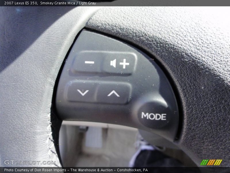 Smokey Granite Mica / Light Gray 2007 Lexus ES 350