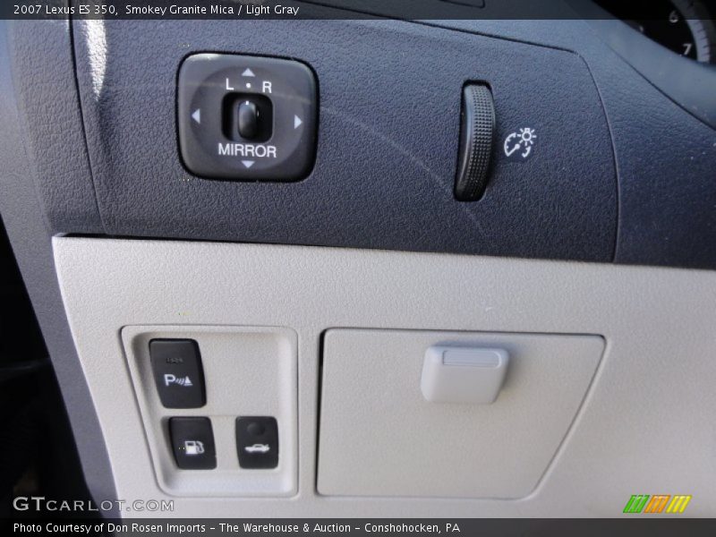 Smokey Granite Mica / Light Gray 2007 Lexus ES 350
