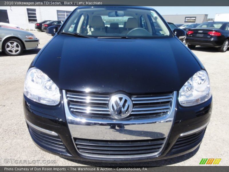 Black / Latte Macchiato 2010 Volkswagen Jetta TDI Sedan