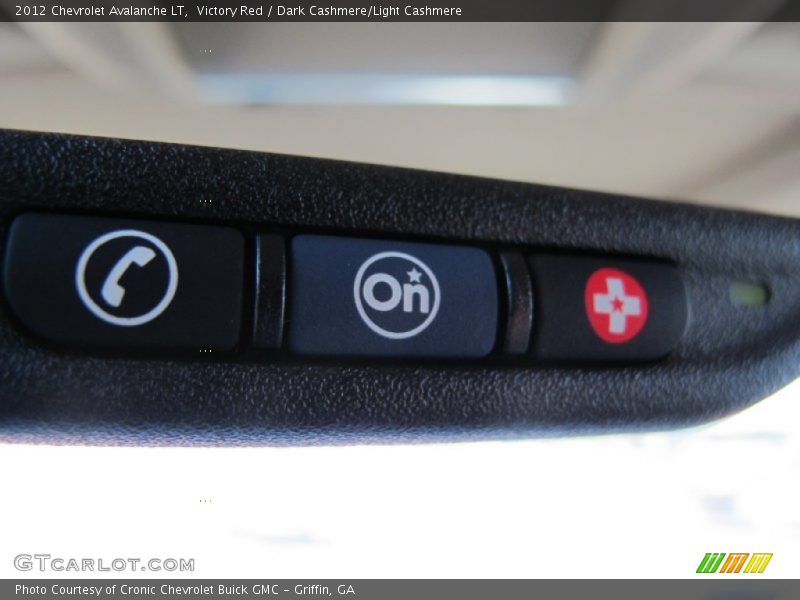 Victory Red / Dark Cashmere/Light Cashmere 2012 Chevrolet Avalanche LT