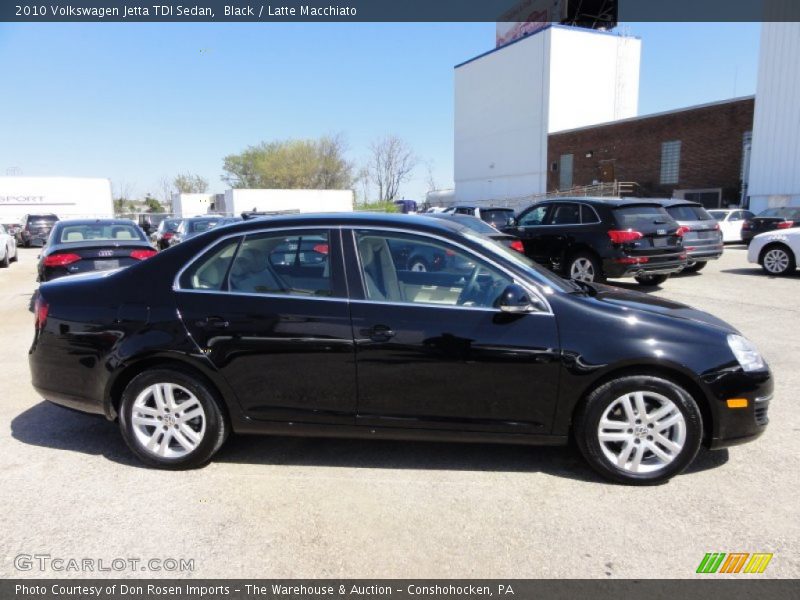 Black / Latte Macchiato 2010 Volkswagen Jetta TDI Sedan