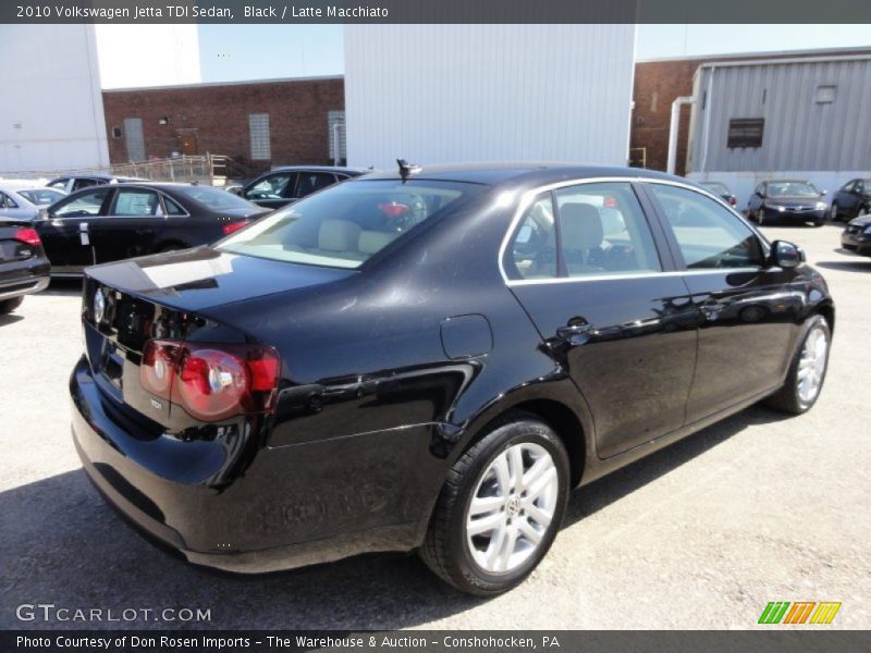 Black / Latte Macchiato 2010 Volkswagen Jetta TDI Sedan