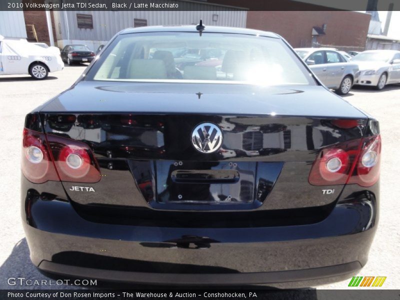 Black / Latte Macchiato 2010 Volkswagen Jetta TDI Sedan