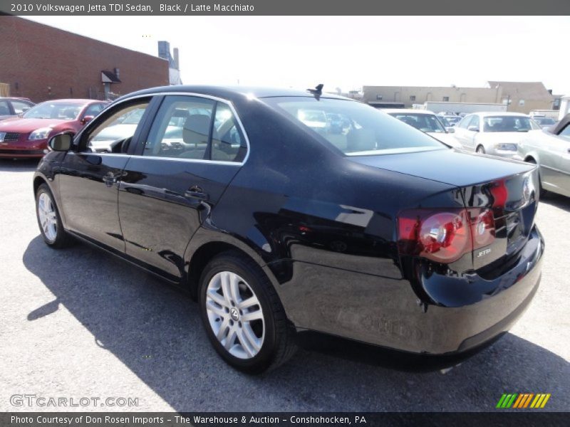 Black / Latte Macchiato 2010 Volkswagen Jetta TDI Sedan