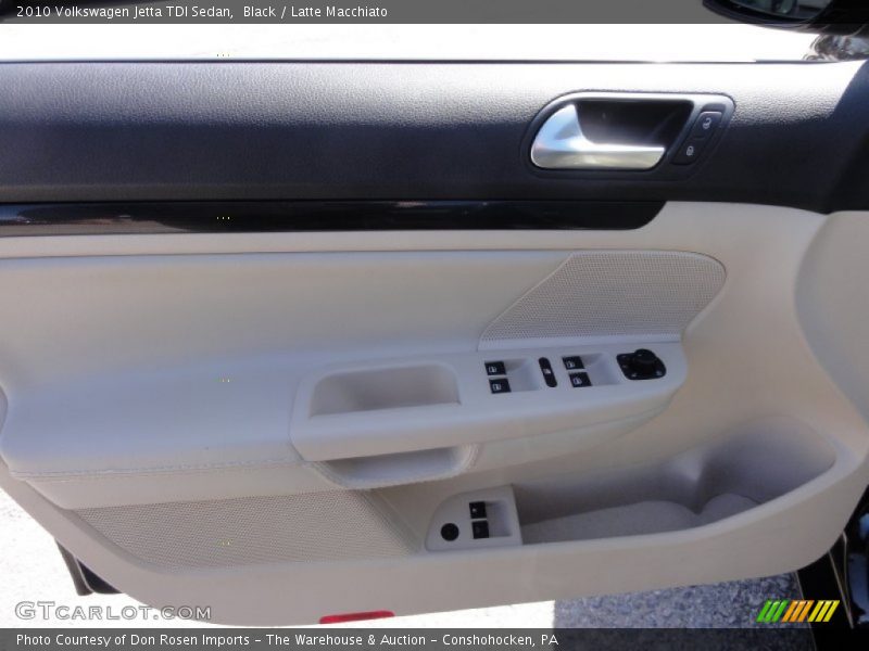 Black / Latte Macchiato 2010 Volkswagen Jetta TDI Sedan
