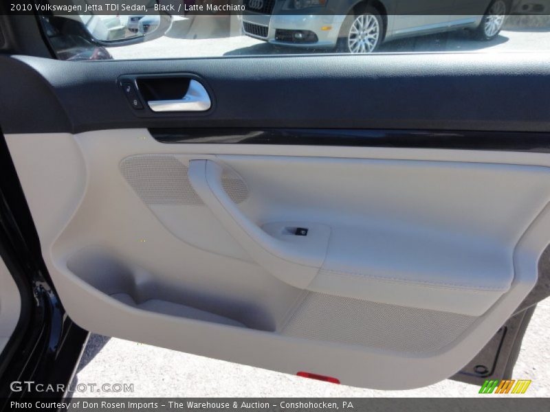 Black / Latte Macchiato 2010 Volkswagen Jetta TDI Sedan