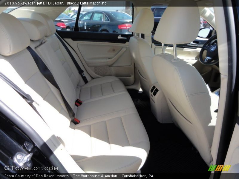 Black / Latte Macchiato 2010 Volkswagen Jetta TDI Sedan
