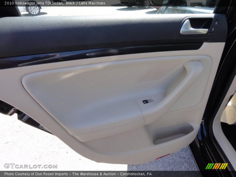 Black / Latte Macchiato 2010 Volkswagen Jetta TDI Sedan