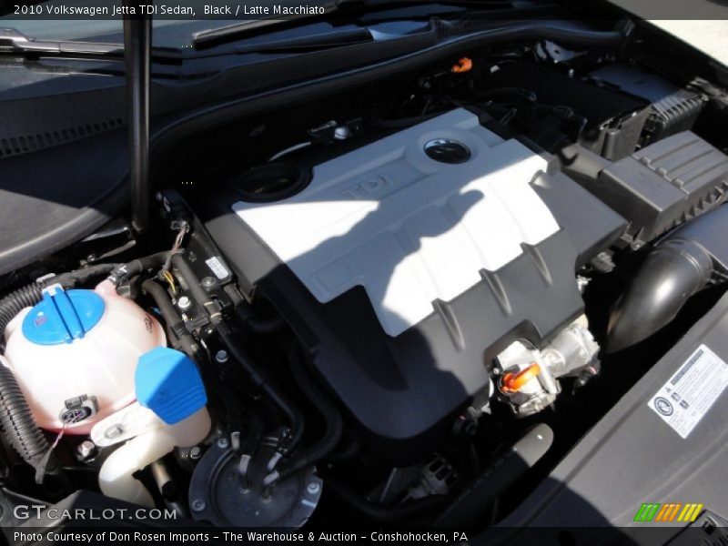Black / Latte Macchiato 2010 Volkswagen Jetta TDI Sedan